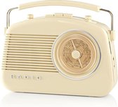 Nedis Retro Bluetooth radio / beige
