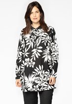 Yoek Shirt met bloemenprint