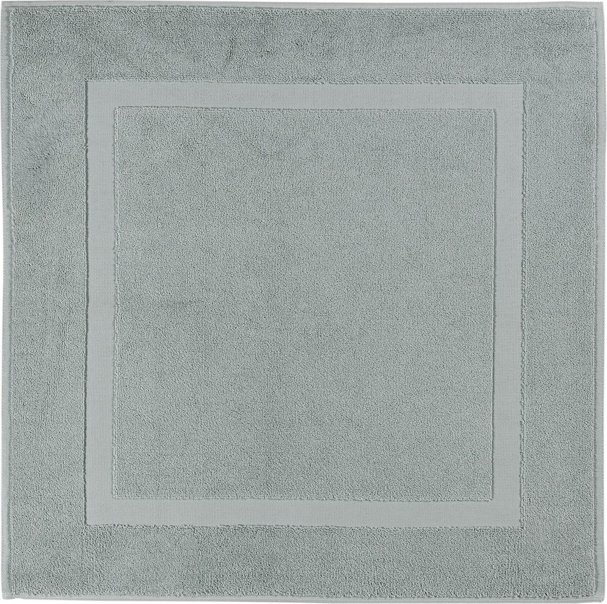 Casilin WC-mat Una - 60x60cm - Vierkante Badmat - Waterabsorberend - Wasbaar en Sneldrogend - 100% Katoen - Groen