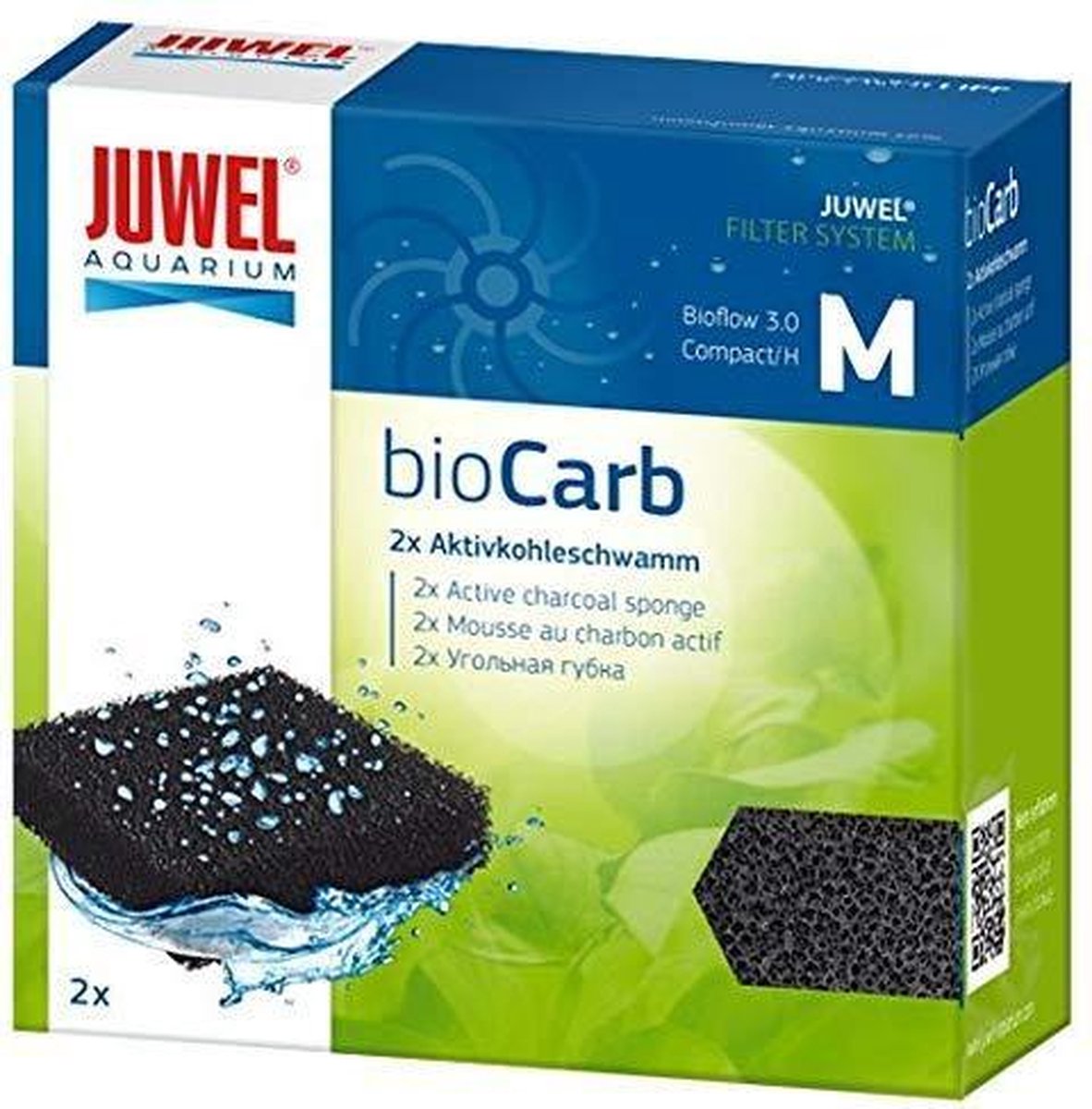 Juwel Aquarium 88037 BioCarb actieve koolspons