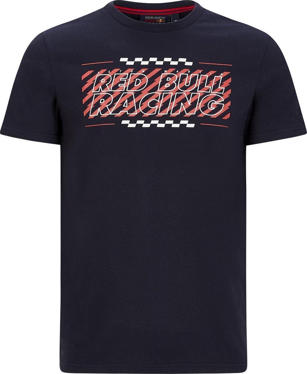 Bull Racing Team Max Verstappen T-Shirt Blauw