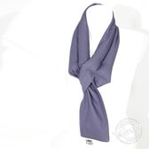 DeScarf lila – 95 x 12 cm elegante warmtesjaal met zachte lijnzaadvulling - inatura