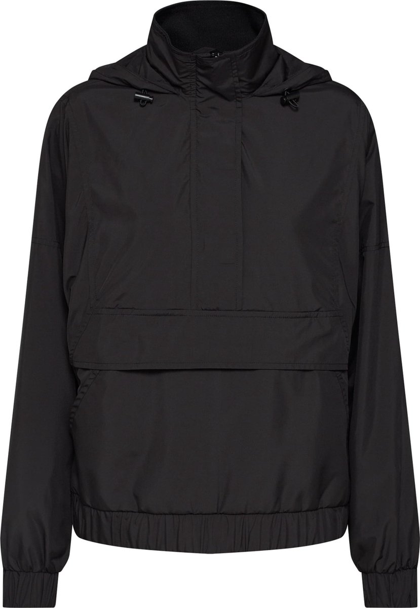 Urban Classics Panel Pullover Jas M Zwart