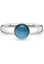 Quinn - Dames Ring - 925 / - zilver - edelsteen - 212026582