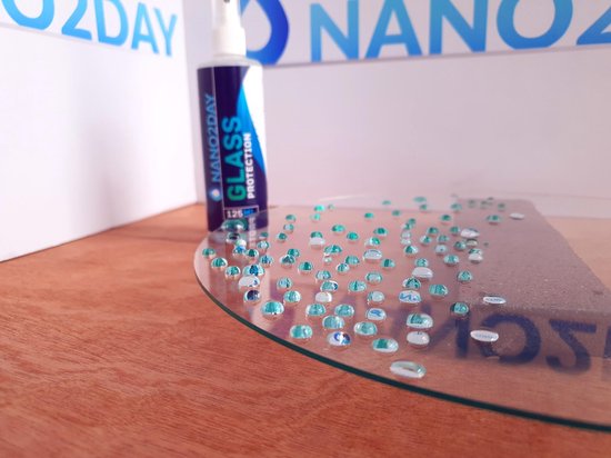 Nano2Day Nano Coating Glas - Waterafstotende spray voor ruiten - Beschermd  Badkamer -... | bol.com