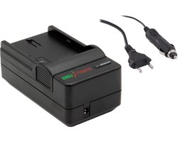 ChiliPower Sony NP-F550 / NP-F750 / NP-F960 / NP-F970 oplader - stopcontact en autolader