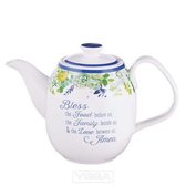 Teapot Ceramic Our Daily Bread - Matt 6:11