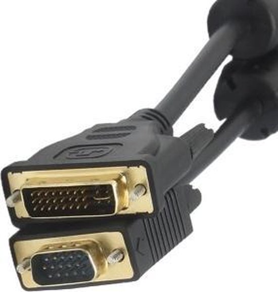 DVI 24+5 naar VGA Kabel | 1.5m | bol.com