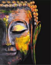 Delki® Diamond Painting Volwassenen Buddha 2 - 40 kleuren - Vierkant - 30x40cm