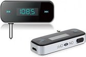 FM Transmitter met ingebouwde batterij en LCD scherm