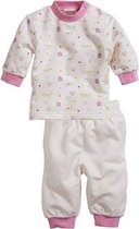 Schnizler Babypyjama Interlock Meisjes Beige/roze Maat 98