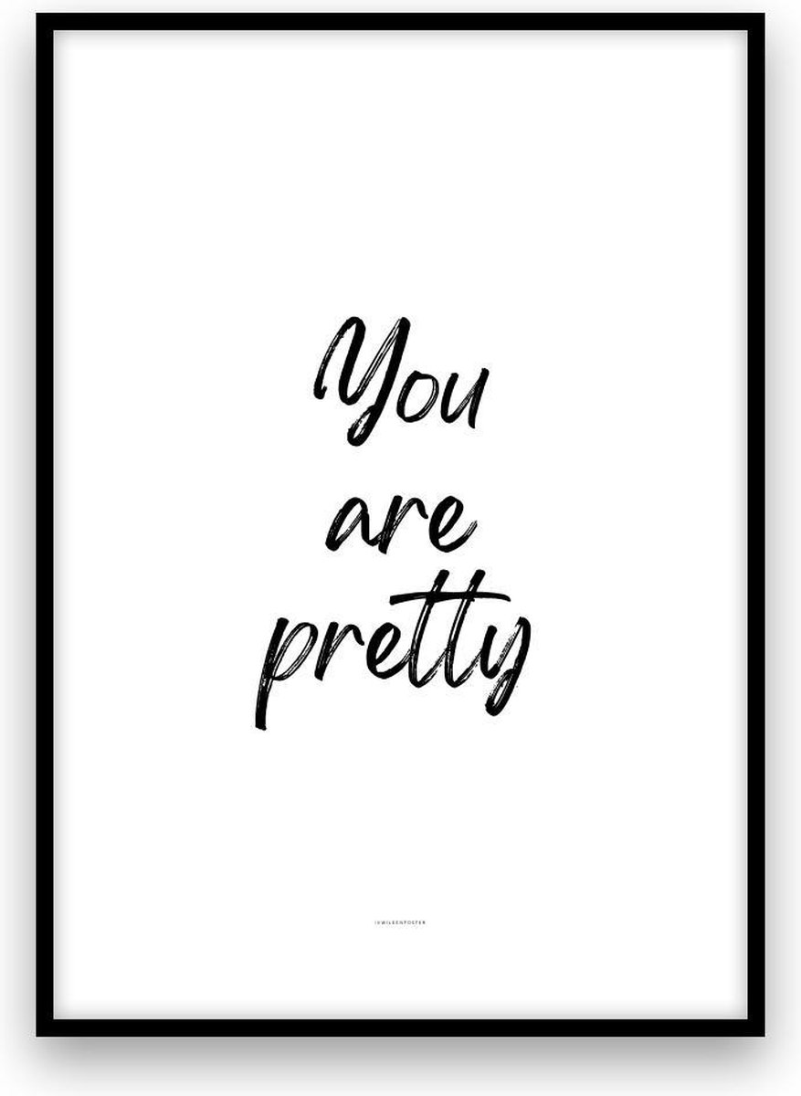 Poster: You are pretty - A4-formaat