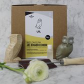 Paquet de hibou en pierre de savon SamStone à faire soi-même