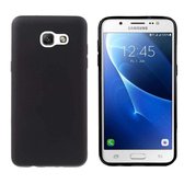 FONU Siliconen Backcase Hoesje Samsung Galaxy A3 (2017) - Zwart