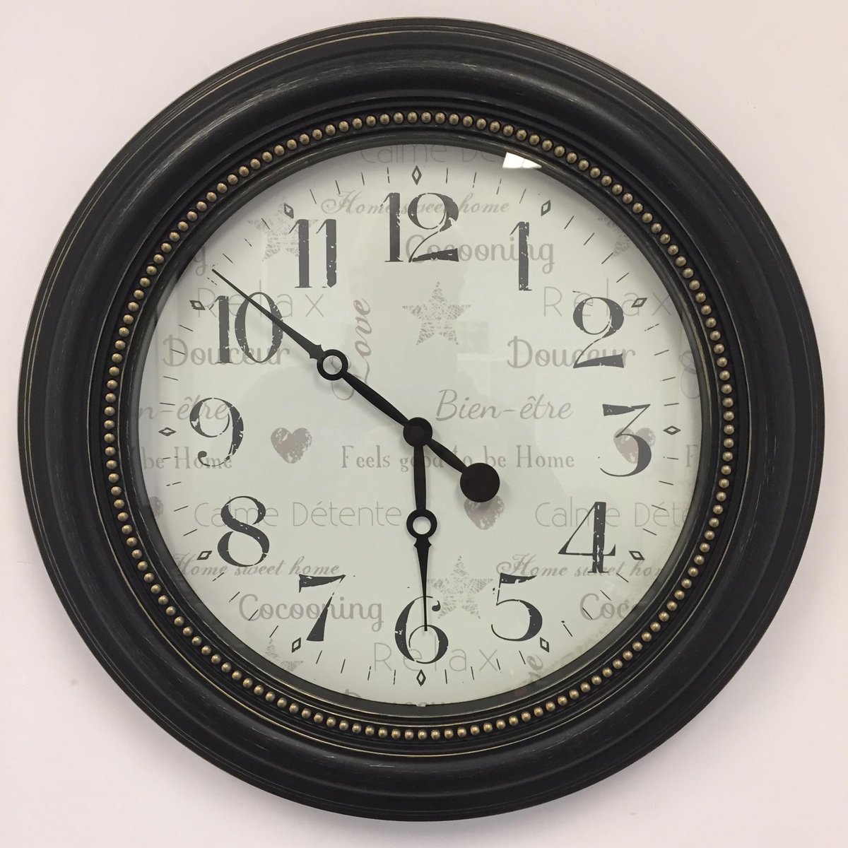 Wandklok NOSTALGY BROWN Vintage design