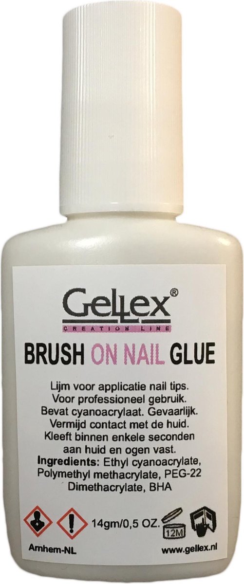 Gellex Brush on glue 14gm
