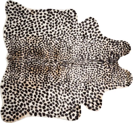Scully Lengtegraad Verlengen Luipaard print vloerkleed tapijt - 150 x 160 cm | bol.com