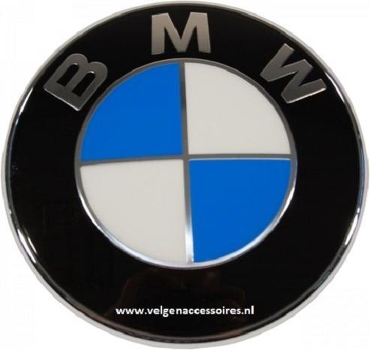 Logo de capot / coffre Noir - 82mm - 51148132375 - pour BMW