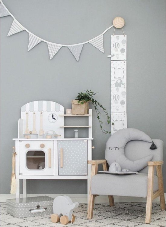 Jabadabado speelgoed houten keuken met accessoires Wit van JaBaDaBaDo — afbeelding 5