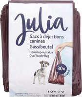 Sacs de merde pour Chiens 30 pièces - Avec parfum - Sac à déchets pour chien