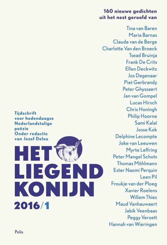 Het Liegend Konijn jg. 14 nr. 1 - cover