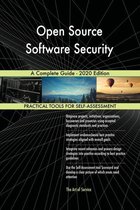 Open Source Software Security A Complete Guide - 2020 Edition