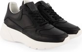 NoGRZ R.Erith - Leren sneakers dames - Zwart - Maat 41