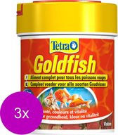 Tetra Visvoer Goldfish Vlokken - Vissenvoer - 3 x 66 ml