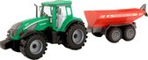 Jonotoys Tractor Met Kiepbak Frictie 42 Cm