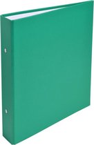 20x Ringmap PP harde kaft 2 ringen 30mm - A5, Groen