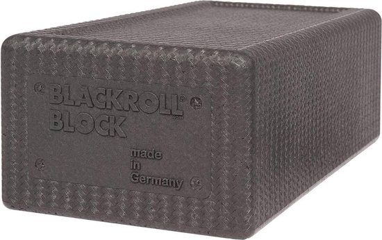 Blackroll Block Yogablok - Zwart van Blackroll — afbeelding 2