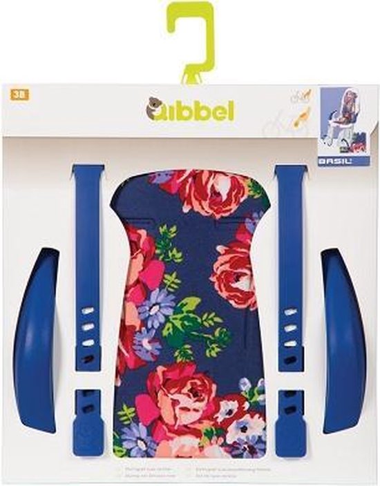 Qibbel stylingset luxe achterzitje - Blossom Roses Blue - Qibbel