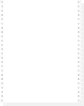 1000 vellen 2 ex.zelfkopiërend listingpapier 240x12 - 4 zijden microgeperforeerd - afscheurbare Caroll banden, Wit