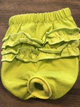 Onderbroekje LIME GROEN - M ( lengte 17 cm, omvang 32 cm )