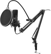 Bol.com White Shark Zonis – Studio Microfoon Met Arm – Popfilter - USB aanbieding
