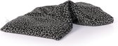 Janneke's oogkussen -gevuld met biologisch lijnzaad - 13x25 cm- zacht en comfortabel - warm én koud te gebruiken -afneembare hoes (biokatoen) - zeer ontspannend- luipaardprint kaki