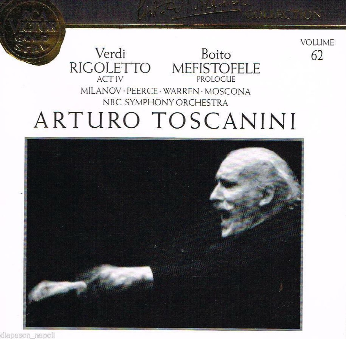 Afbeelding van product Boito- Mefistofele & Verdi- Rigoletto Toscanini