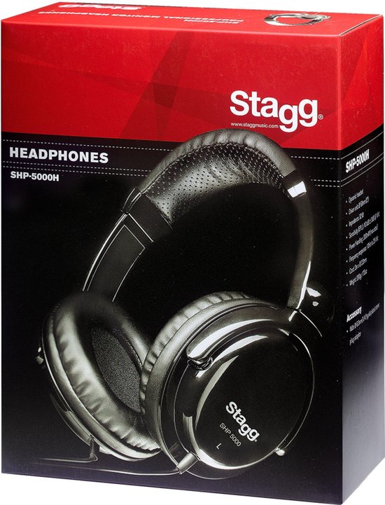 Stagg SHP5000H casque pas cher mais décent avec une bonne qualité sonore et  des basses | bol.com