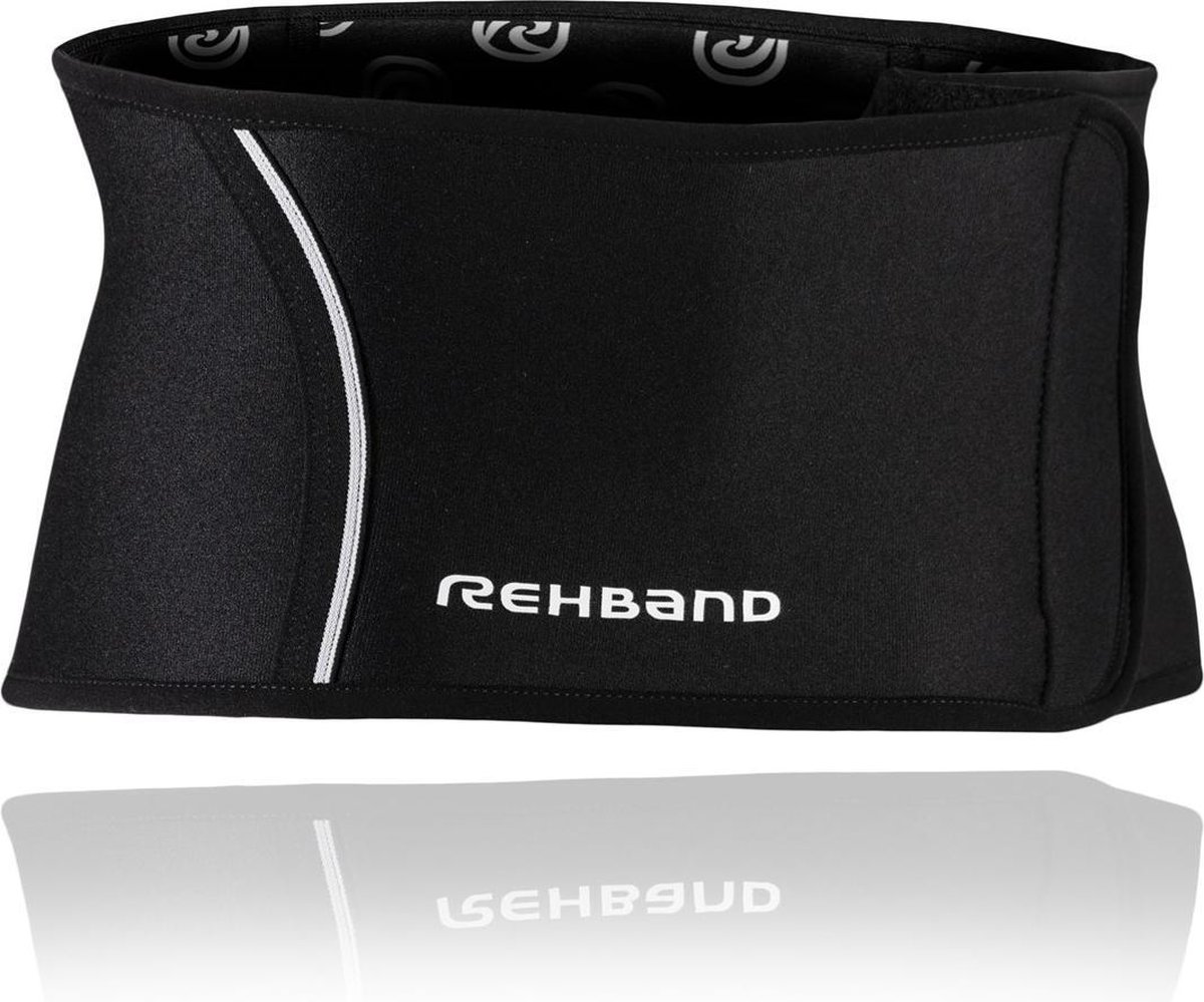 Rehband QD Rugbrace - 3 mm - Zwart - M