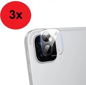 iPad Pro 12.9 (2020) 3X Tempered Glass Camera / Glazen Lens protector / Screenprotector (3 stuks)