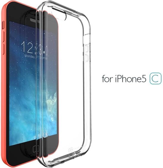 Frons Feodaal Dubbelzinnigheid iPhone 5C Hoesje - Siliconen Back Cover - Transparant | bol.com