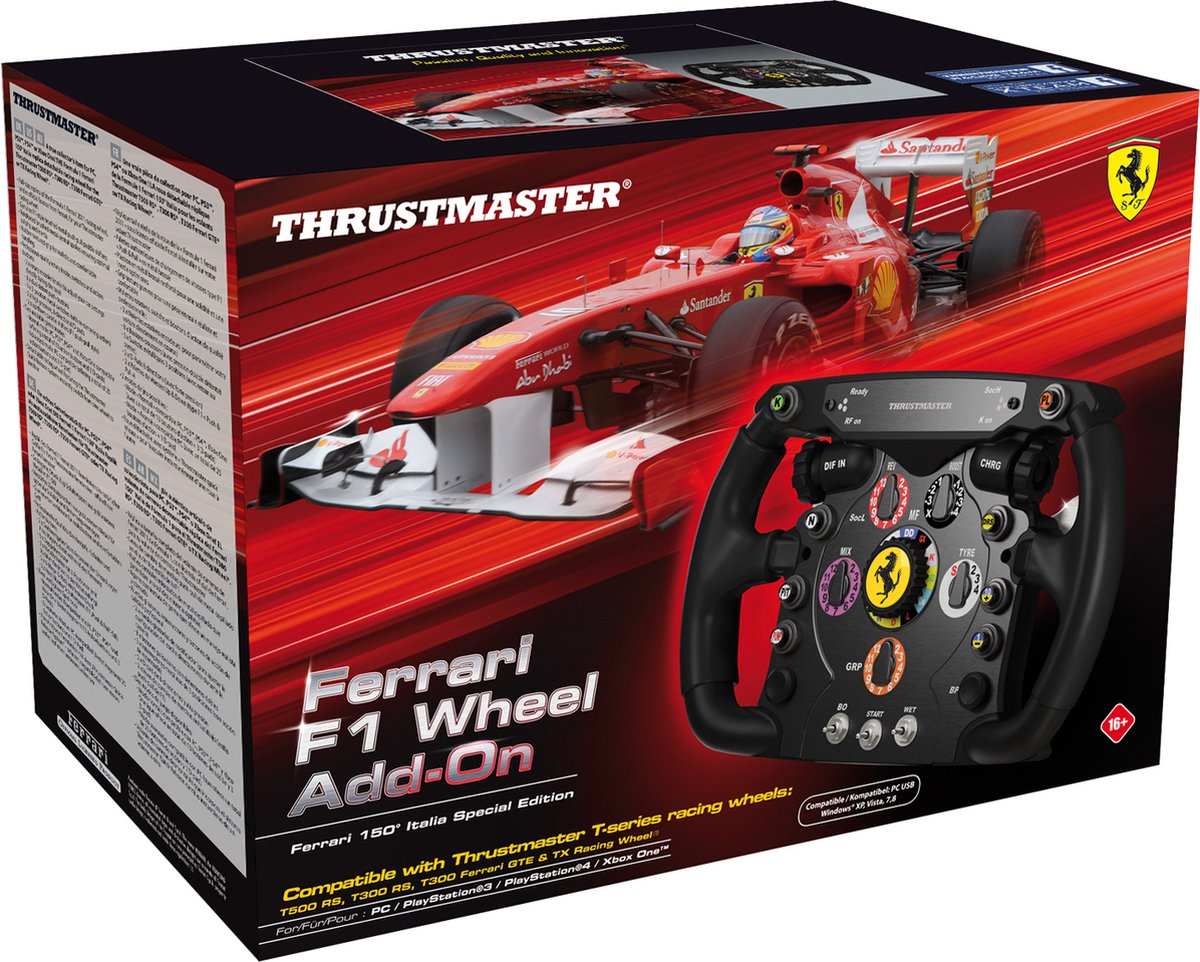 Volant de course Ferrari 458 Spider de Thrustmaster pour Xbox One (Que  l'anglais)