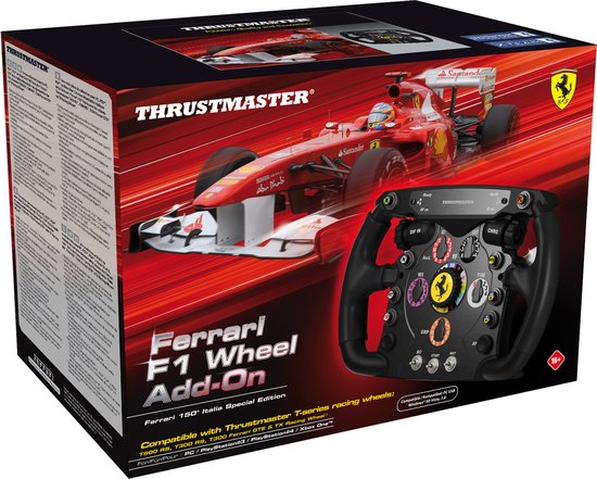 Thrustmaster Ferrari F1 Racestuur Add-On - Geschikt voor PC, PS4, PS5, Xbox One en Series X|S