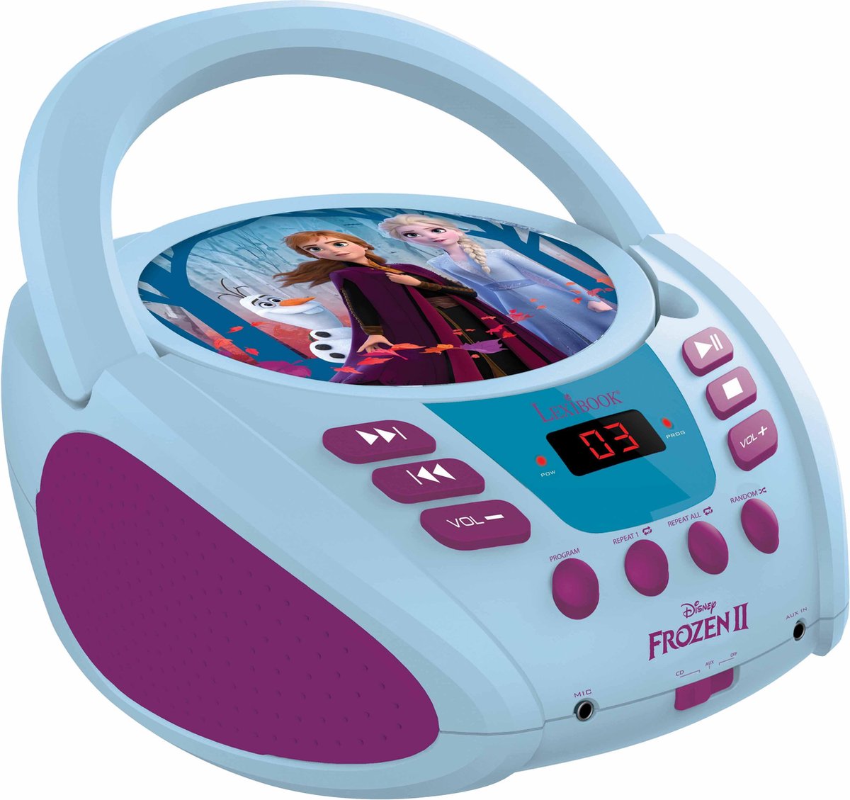 Lexibook Disney Frozen 2 - Radio lecteur CD - La Frozen 2 speelgoed -  Disney speelgoed | bol.com