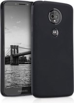 Motorola Moto G5S Hoesje - Siliconen Back Cover - Zwart