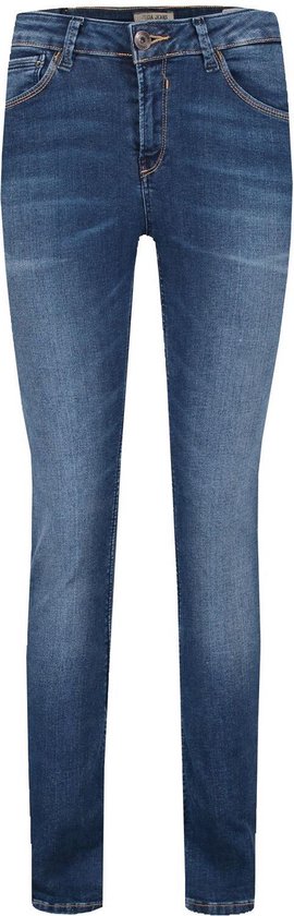 GARCIA Celia Dames Skinny Fit Jeans Blauw - Maat W30 X L32