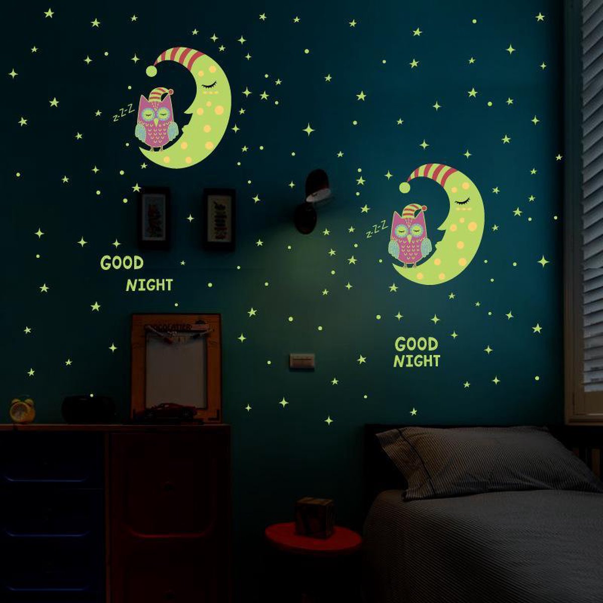 DisQounts Sterren aan de hemel Glow in the dark sterren lichtgevende sterren