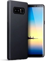 HB Hoesje Geschikt voor Samsung Galaxy Note 8 - Siliconen Back Cover - Zwart