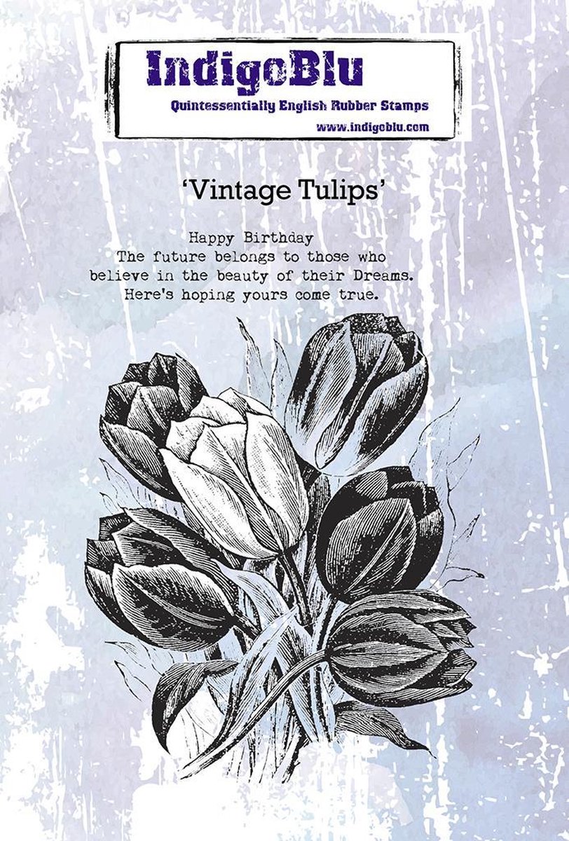 IndigoBlu Vintage Tulips ( Tulpen )