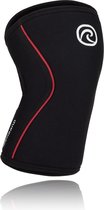 Rehband RX Kniebrace - 7 mm - Zwart/Rood - XL